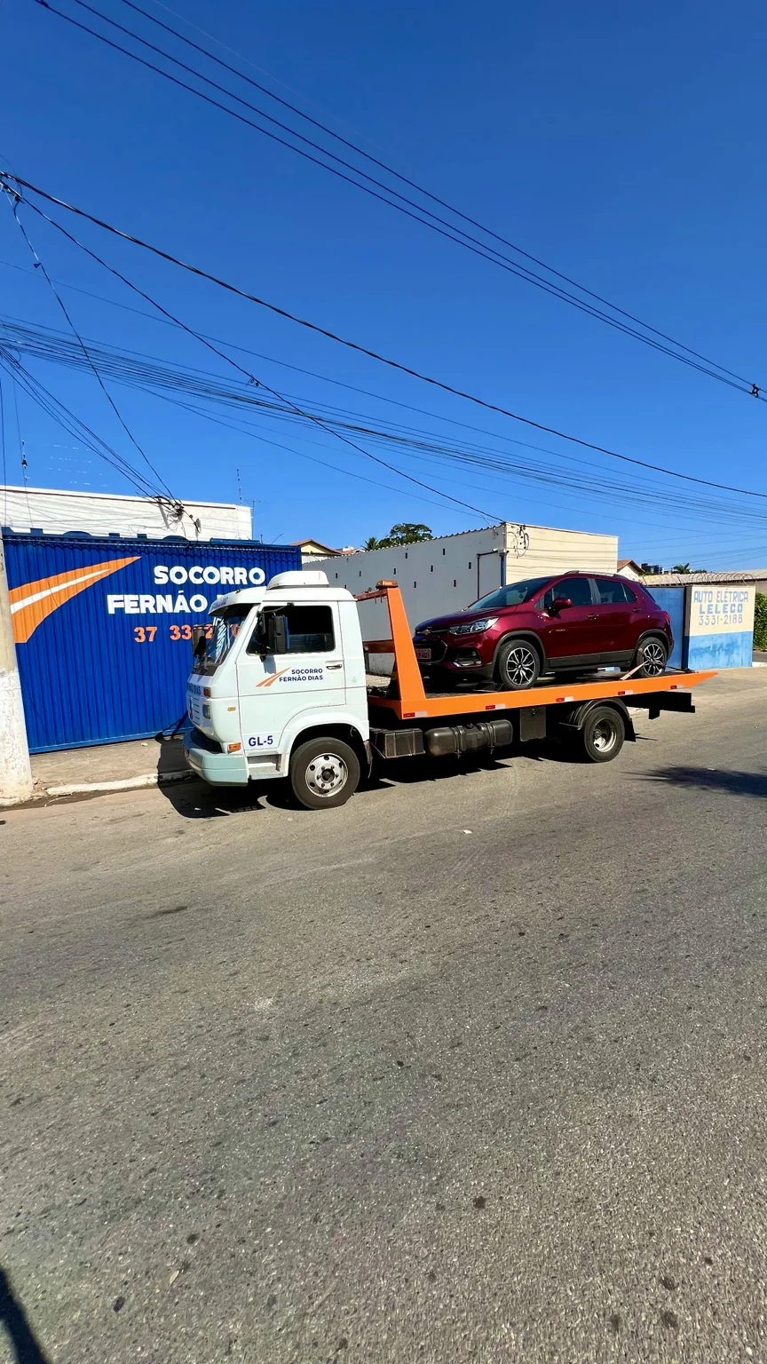 Guincho plataforma Socorro Fernão Dias